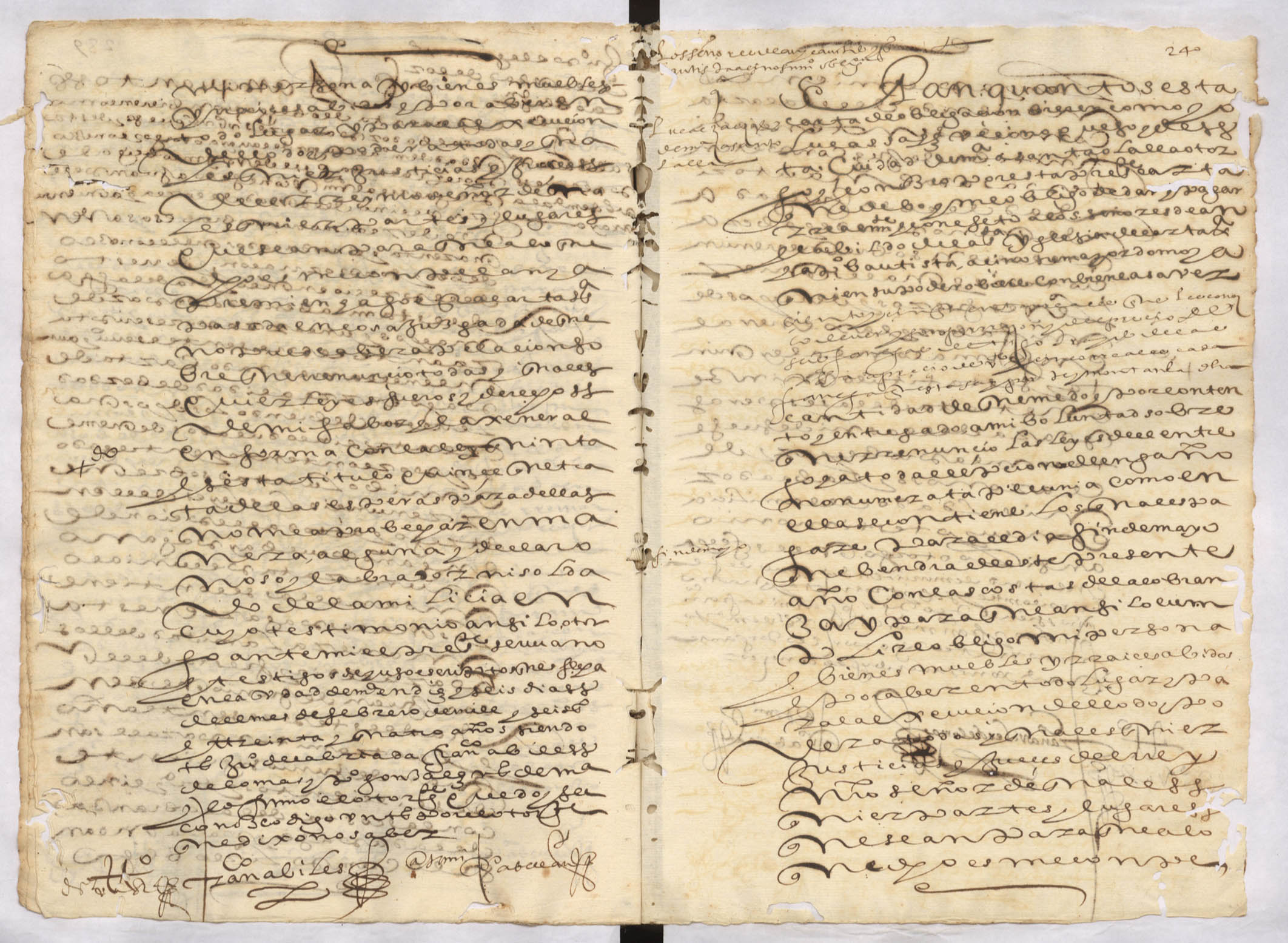 Registro de Pedro Abellán, Murcia de 1634.